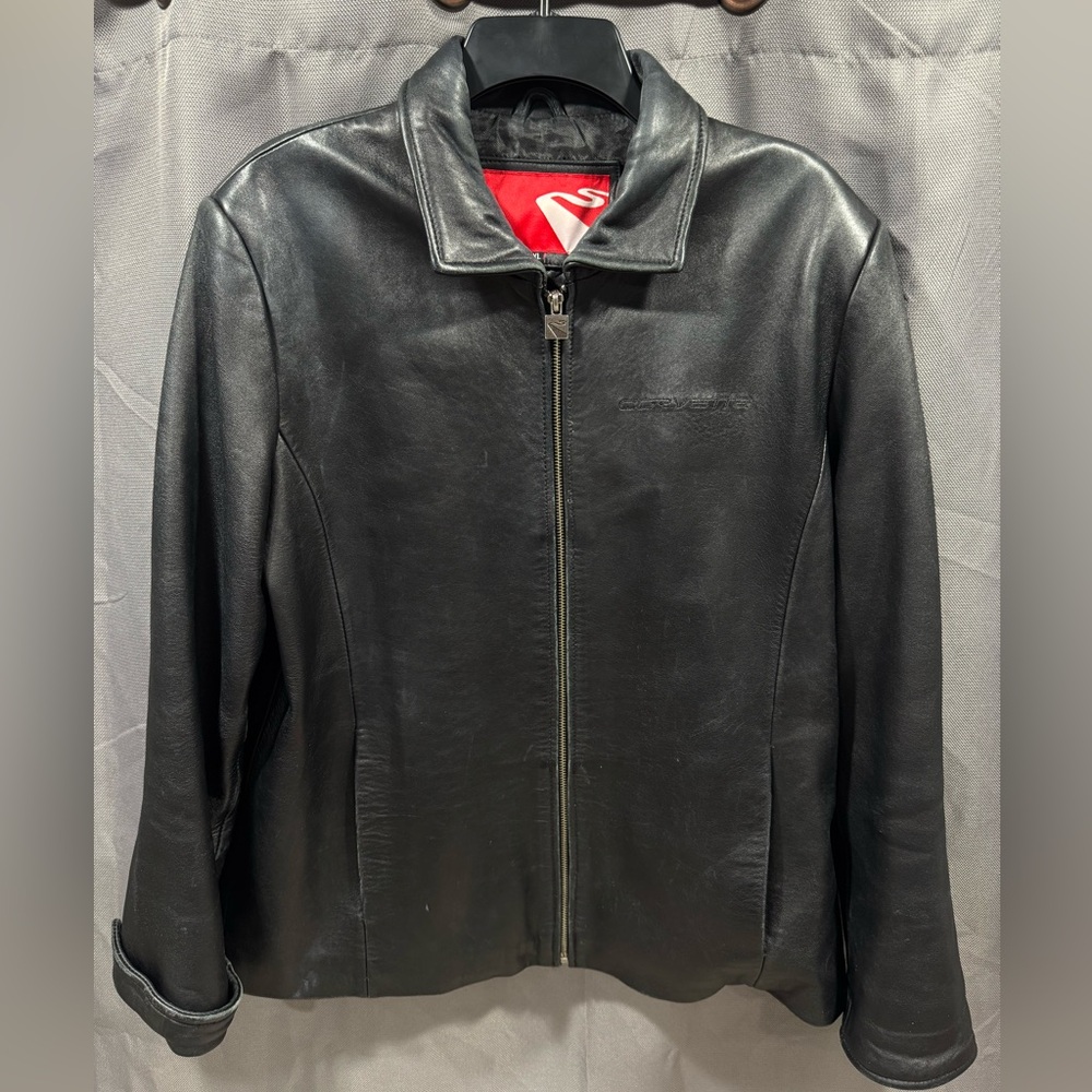 Mid America Motorsports Corvette Leather Jacket